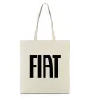 Еко-сумка Fiat назва Бежевий фото