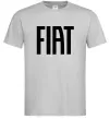 Чоловіча футболка Fiat назва Сірий фото