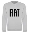 Свитшот Fiat назва Серый меланж фото