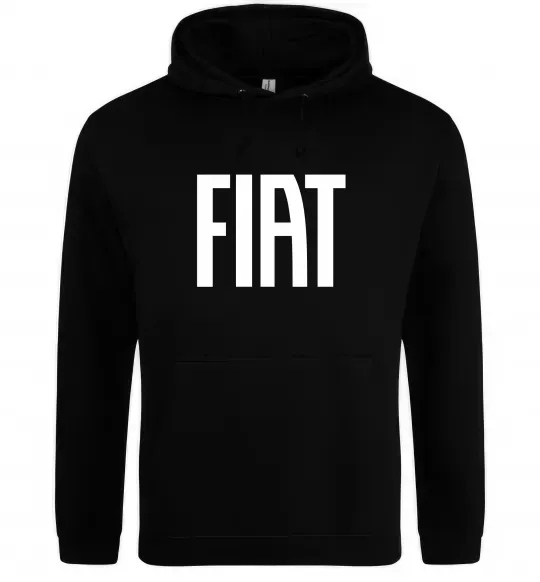 Жіноча толстовка (худі) Fiat назва Чорний фото