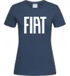 Женская футболка Fiat назва Темно-синий фото