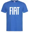 Чоловіча футболка Fiat назва Яскраво-синій фото