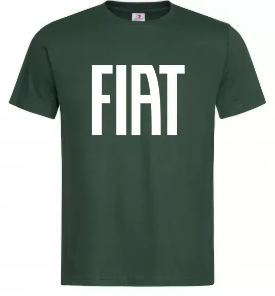Чоловіча футболка Fiat назва Темно-зелений фото