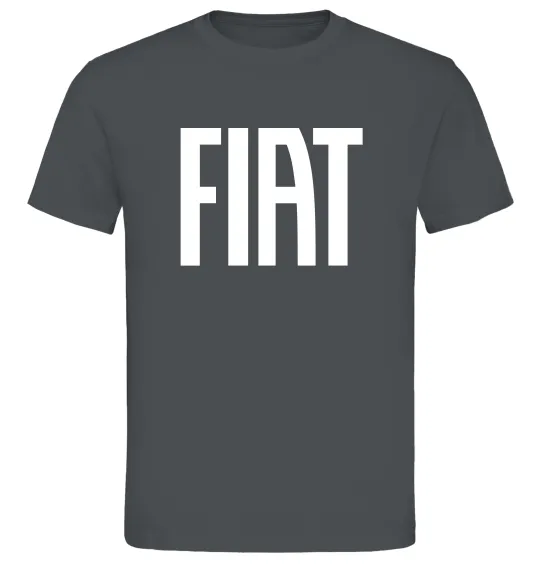 Чоловіча футболка Fiat назва Графіт фото