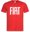 Чоловіча футболка Fiat назва Червоний фото