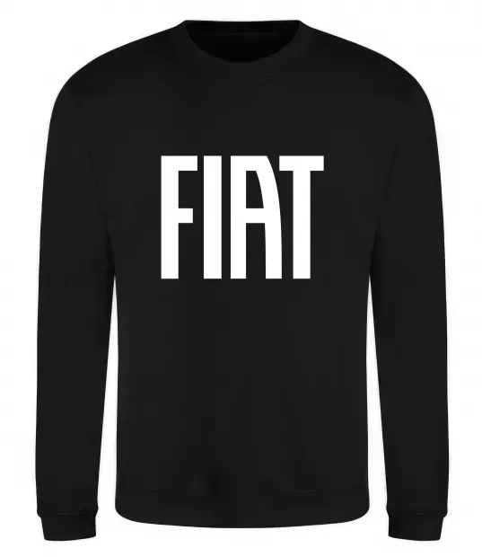 Свитшот Fiat назва Черный фото