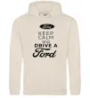 Женская толстовка (худи) Keep calm and drive Ford Таш фото