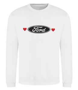 Свитшот Ford logo heart