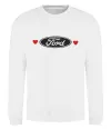 Свитшот Ford logo heart Белый фото