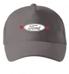 Кепка Ford logo heart Серый фото