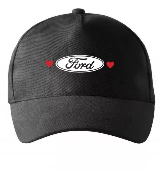 Кепка Ford logo heart Черный фото
