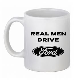 Чашка керамическая Real men drive Ford