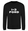 Свитшот I <3 Ford Черный фото