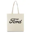 Еко-сумка Ford назва Бежевий фото