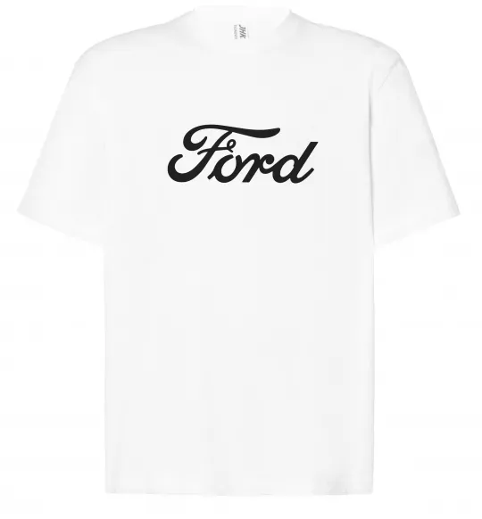 Футболка Оверсайз Ford назва Белый фото