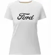 Женская премиум футболка Ford назва Белый фото