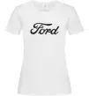 Жіноча футболка Ford назва Білий фото