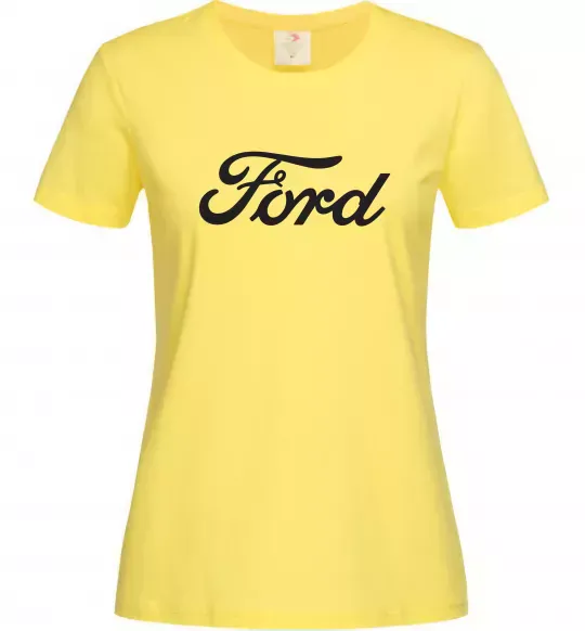Жіноча футболка Ford назва Лимонний фото