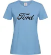 Жіноча футболка Ford назва Блакитний фото