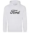 Мужская толстовка (худи) Ford назва Серый меланж фото