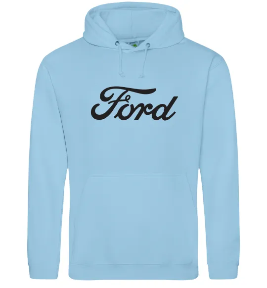 Женская толстовка (худи) Ford назва Голубой фото