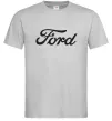 Мужская футболка Ford назва Серый фото