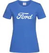 Жіноча футболка Ford назва Яскраво-синій фото