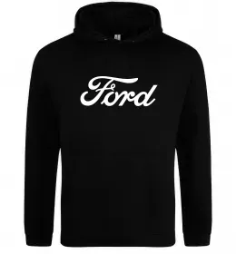 Чоловіча толстовка (худі) Ford назва Чорний фото