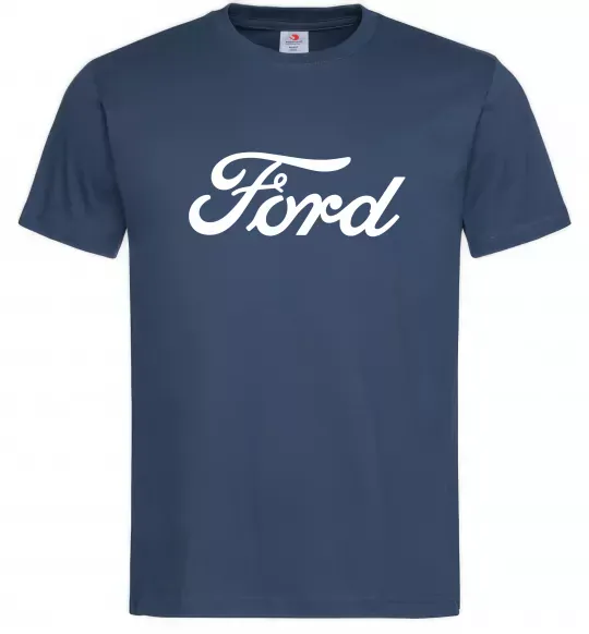 Мужская футболка Ford назва Темно-синий фото