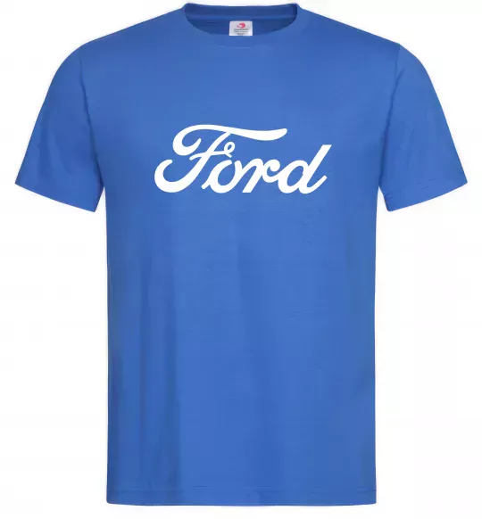 Мужская футболка Ford назва Ярко-синий фото