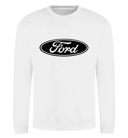Світшот Ford logo Білий фото