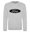 Світшот Ford logo Сірий меланж фото