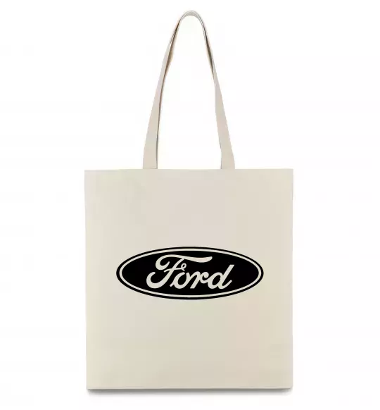 Эко-сумка Ford logo Бежевый фото