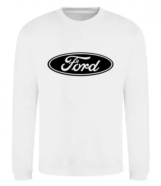 Світшот Ford logo Білий фото