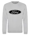 Світшот Ford logo Сірий меланж фото