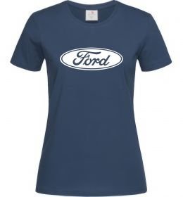 Женская футболка Ford logo