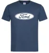 Мужская футболка Ford logo Темно-синий фото