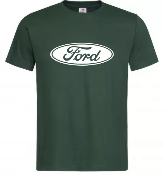 Мужская футболка Ford logo Темно-зеленый фото