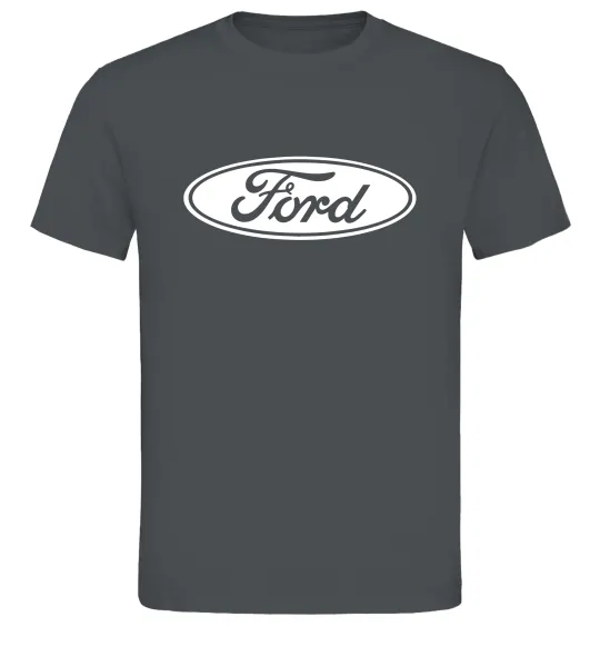 Мужская футболка Ford logo Графит фото