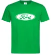 Мужская футболка Ford logo Зеленый фото