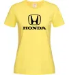 Жіноча футболка Хонда лого та назва Лимонний фото