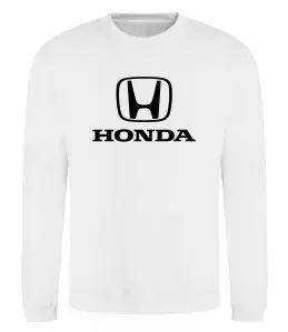 Свитшот Хонда лого та назва Белый фото