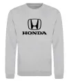 Свитшот Хонда лого та назва Серый меланж фото