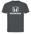 Мужская футболка Хонда лого та назва Графит фото