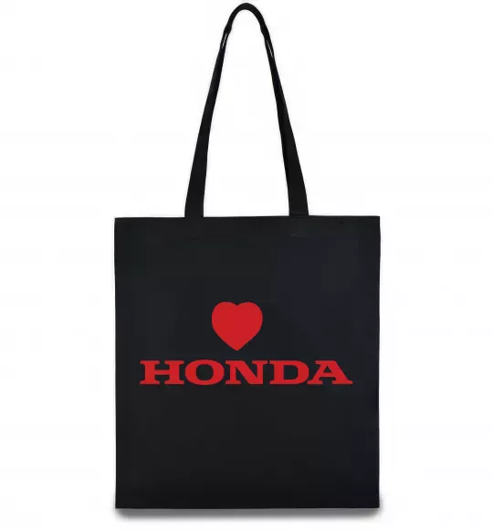 Еко-сумка Honda heart Чорний фото