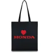 Еко-сумка Honda heart Чорний фото