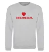 Свитшот Honda heart Серый меланж фото