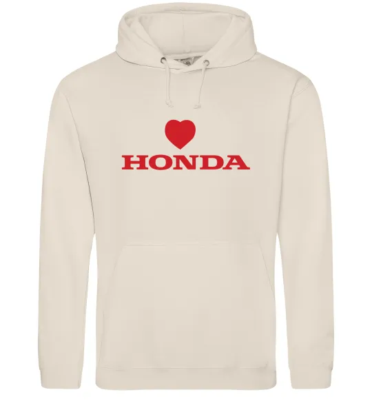 Мужская толстовка (худи) Honda heart Таш фото