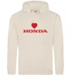 Мужская толстовка (худи) Honda heart Таш фото