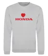 Свитшот Honda heart Серый меланж фото
